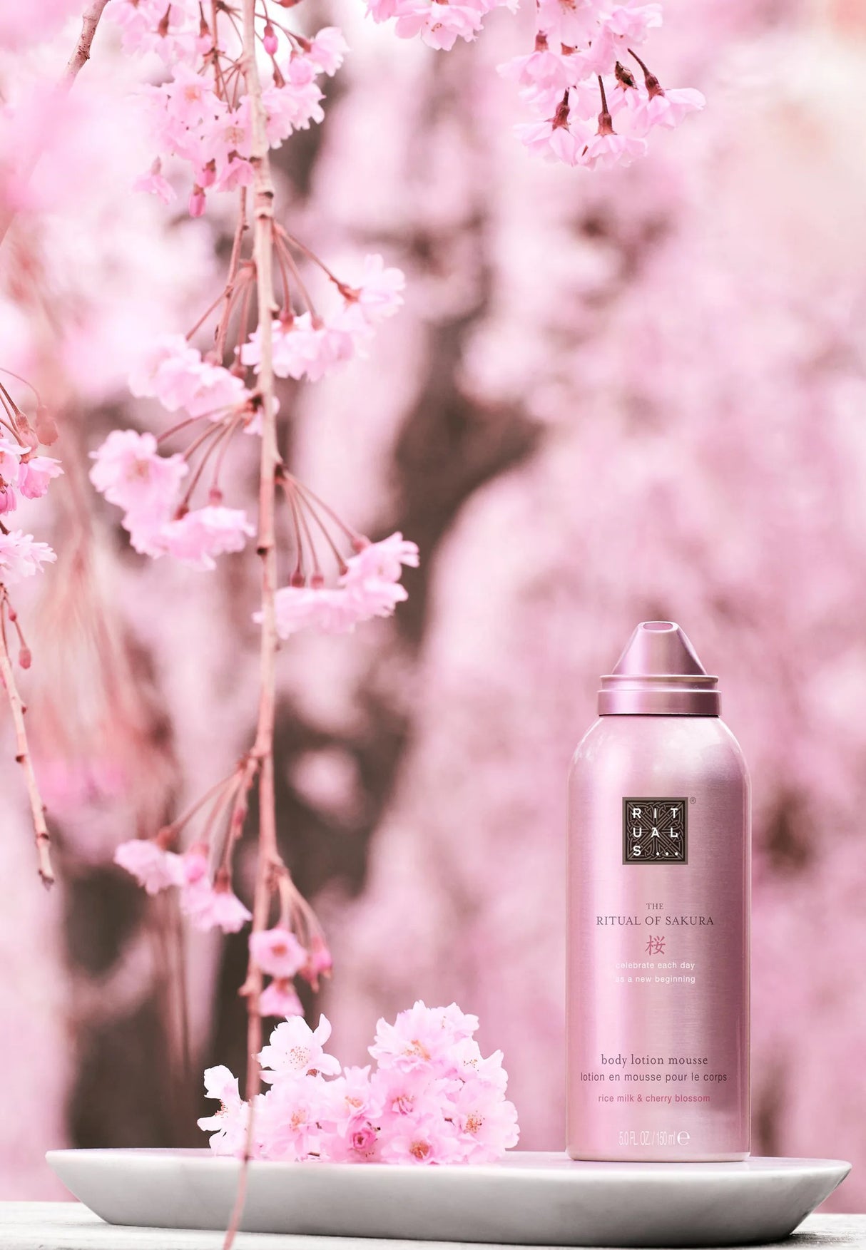 The Ritual of Sakura Bodylotion Mousse