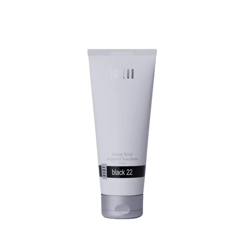 Shower Scrub Black 22