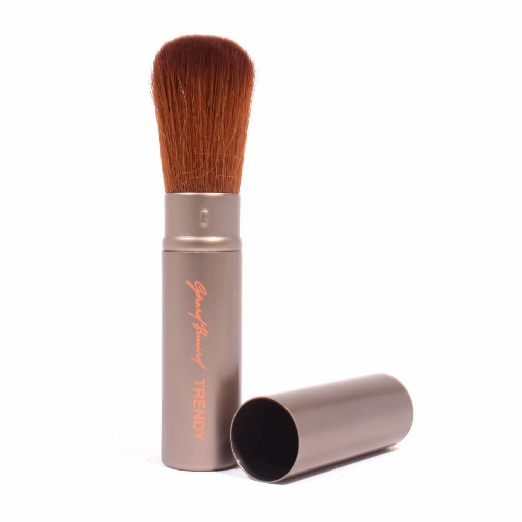 Make-up Uitschuif blusher/poeder kwast Trendy 608